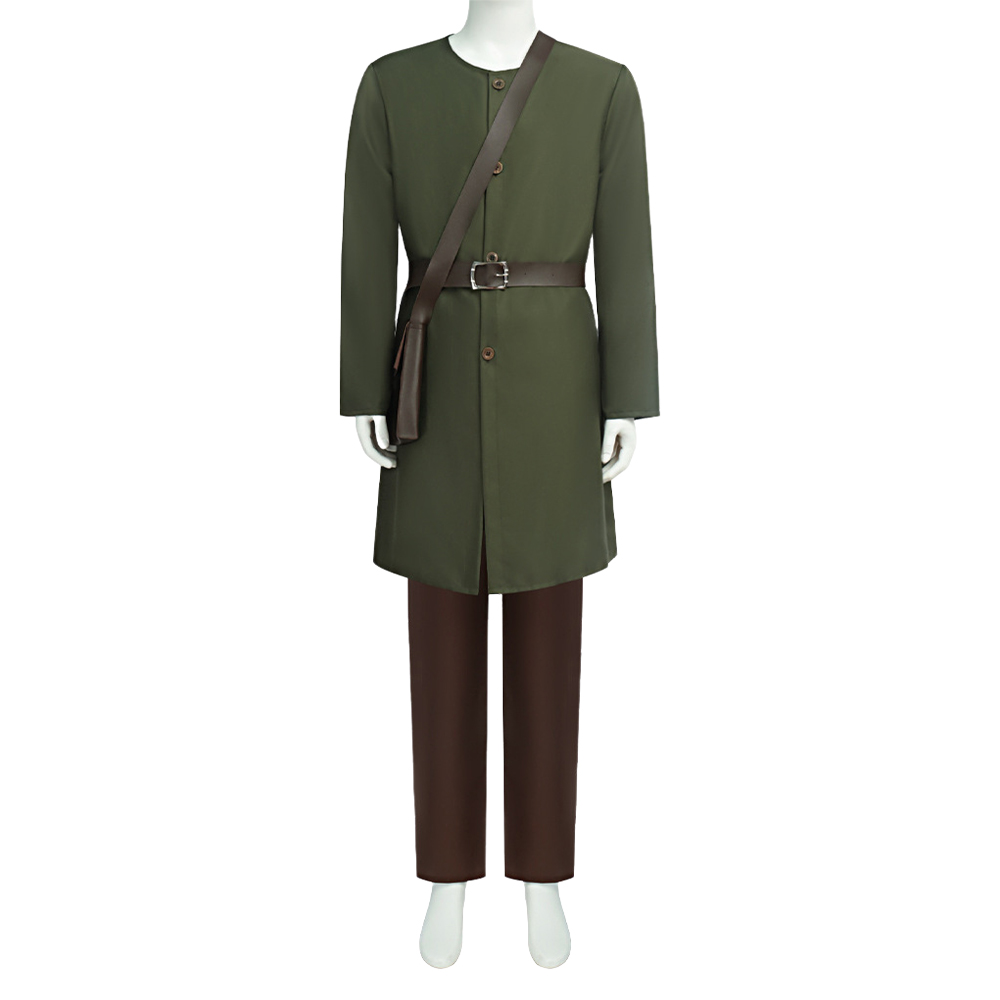 The Lord of the Rings Bilbo Baggins Cloak Top Pants Set Halloween Carnival Party Cosplay Costume