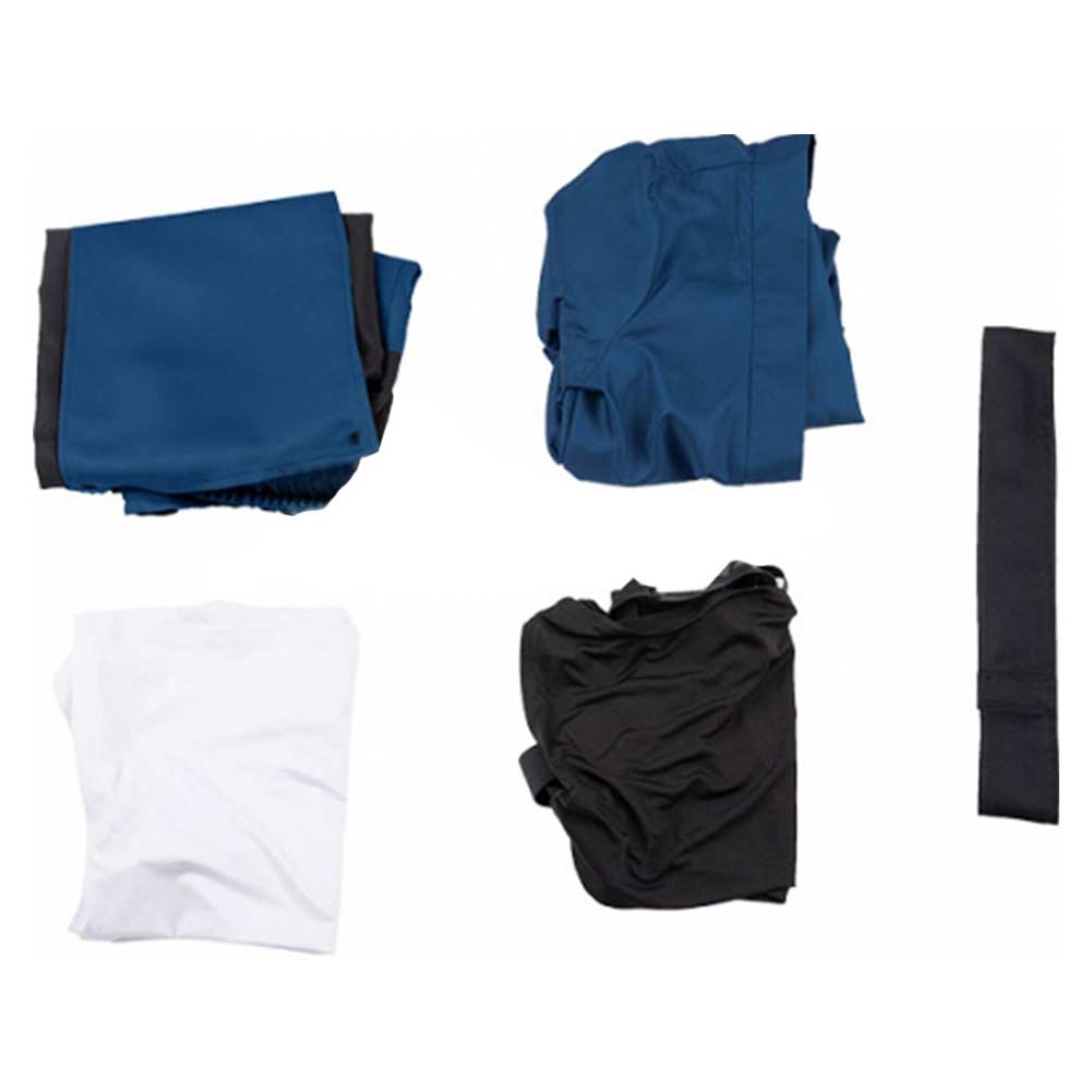 Fire Force Seaon 2 Shinmon Benimaru Blue Outfits Halloween Carnival Cosplay Costume