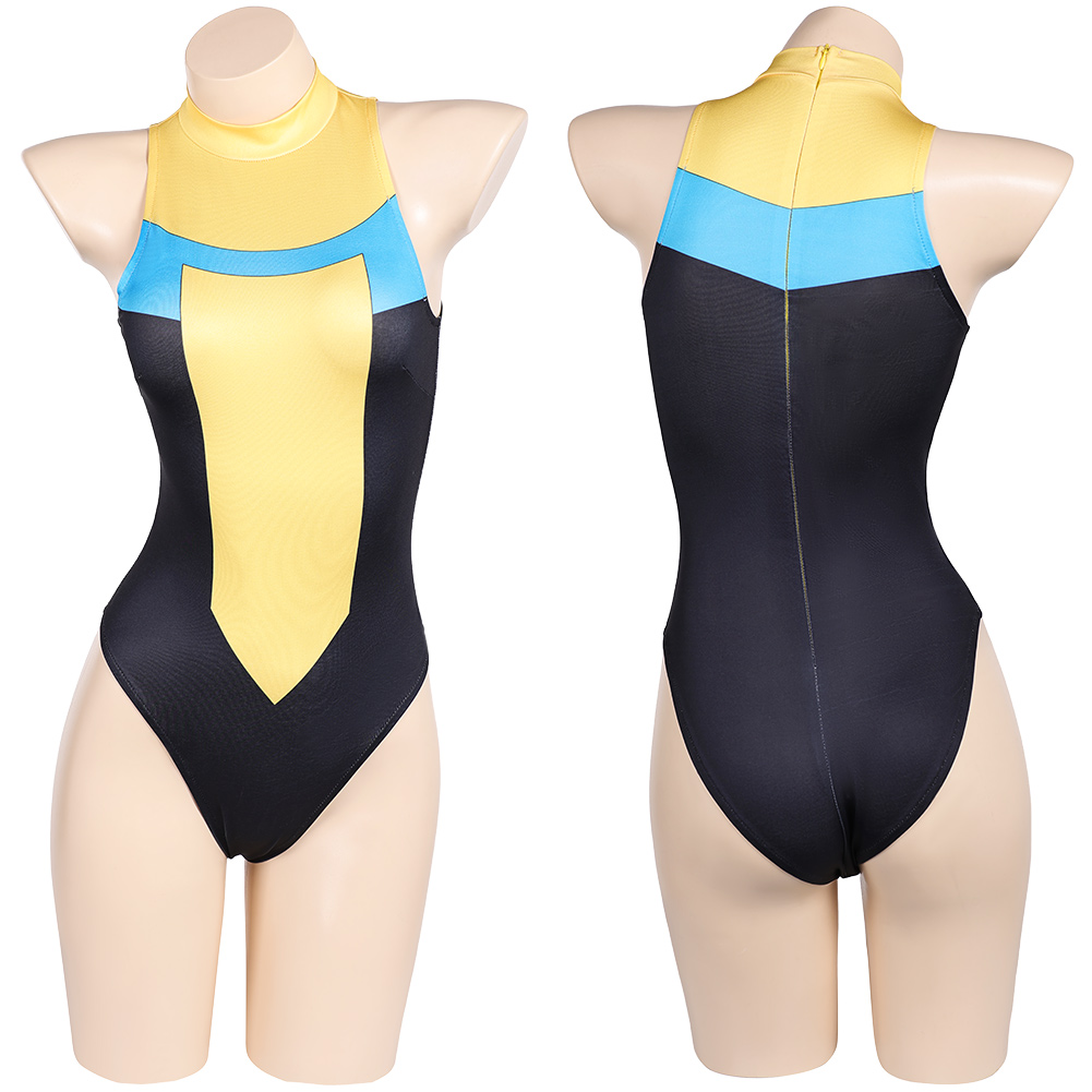 Invincible Mark Grayson Women One-Piece Swimsuit Outfits Halloween Carnival Cosplay Costume