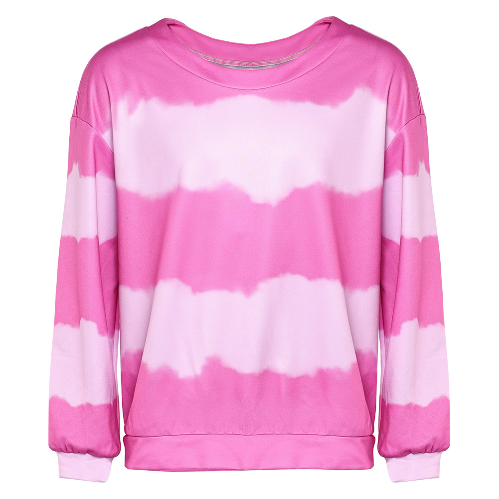 Kpop Demon Hunters Baby Saja Pink Printed Top Sweater Halloween Carnival Party Cosplay Costume