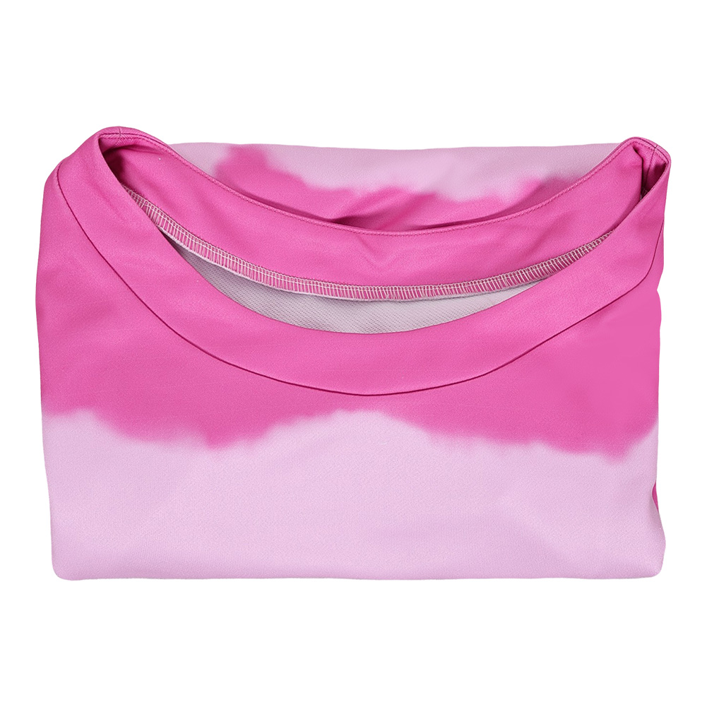 Kpop Demon Hunters Baby Saja Pink Printed Top Sweater Halloween Carnival Party Cosplay Costume