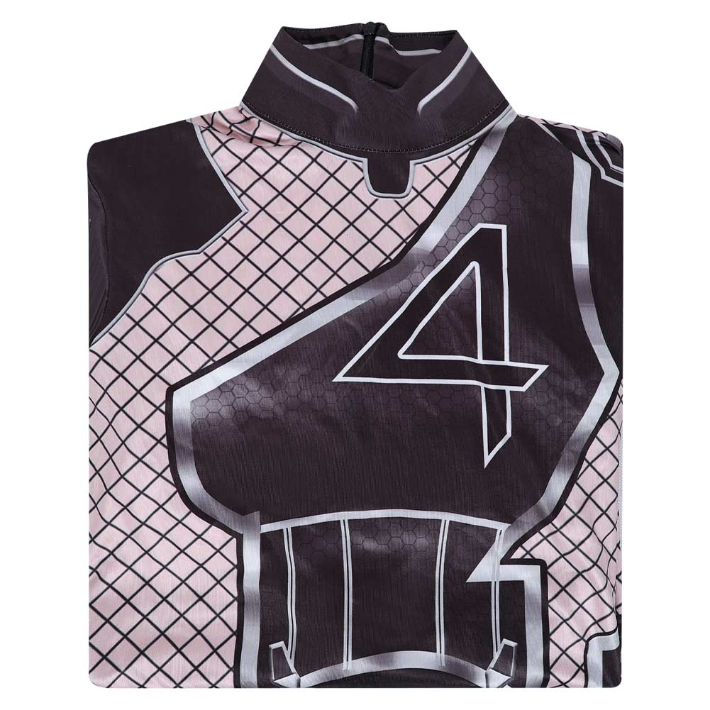 Rivals Invicible Woman Black Jumpsuit Halloween Carnival Party Cosplay Costume