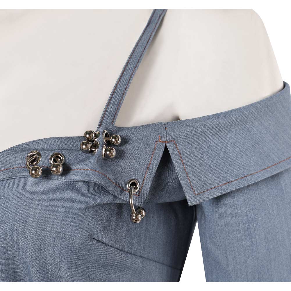 Freakier Friday Tess Coleman Women Top Pants Set Halloween Carnival Party Cosplay Costume