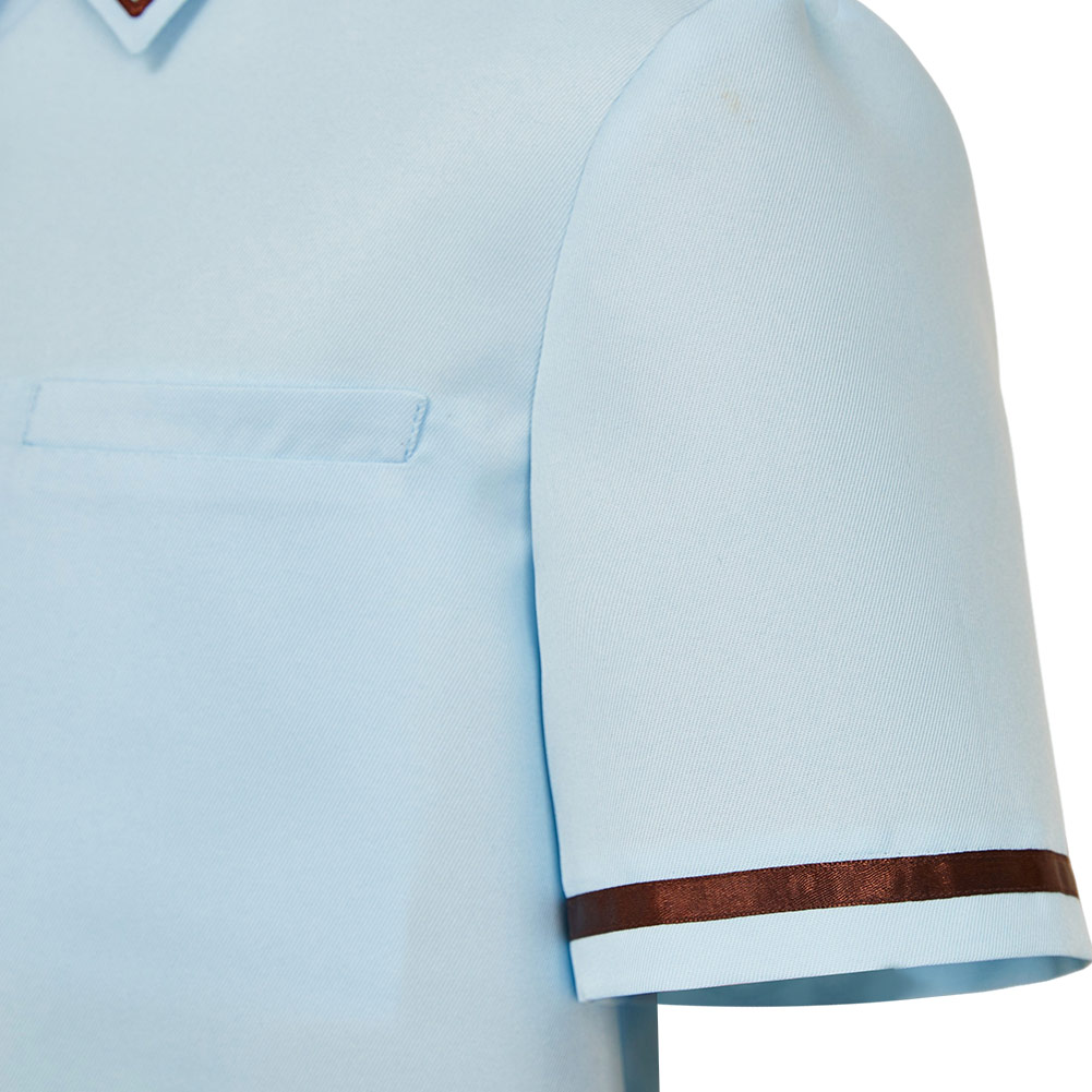 Toilet-bound Hanako-kun Hanako-kun Blue Shirt Top Outfits Halloween Carnival Cosplay Costume