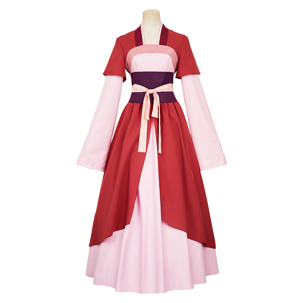 The Apothecary Diaries Season 2 Maomao Red Court Dress Outfits Halloween Carnival Cosplay Costume