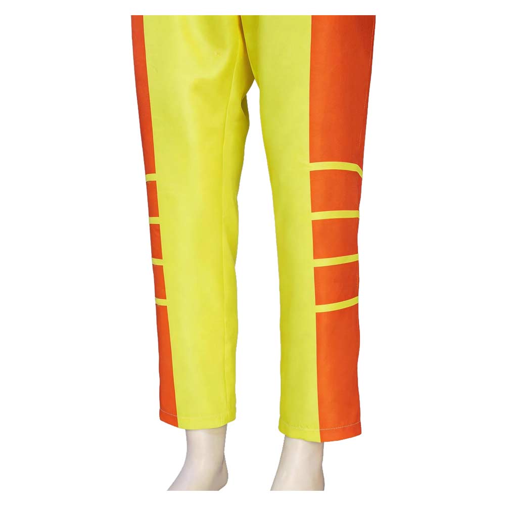 Invincible Rex Splode Yellow Outfit Halloween Carnival Cosplay Costume