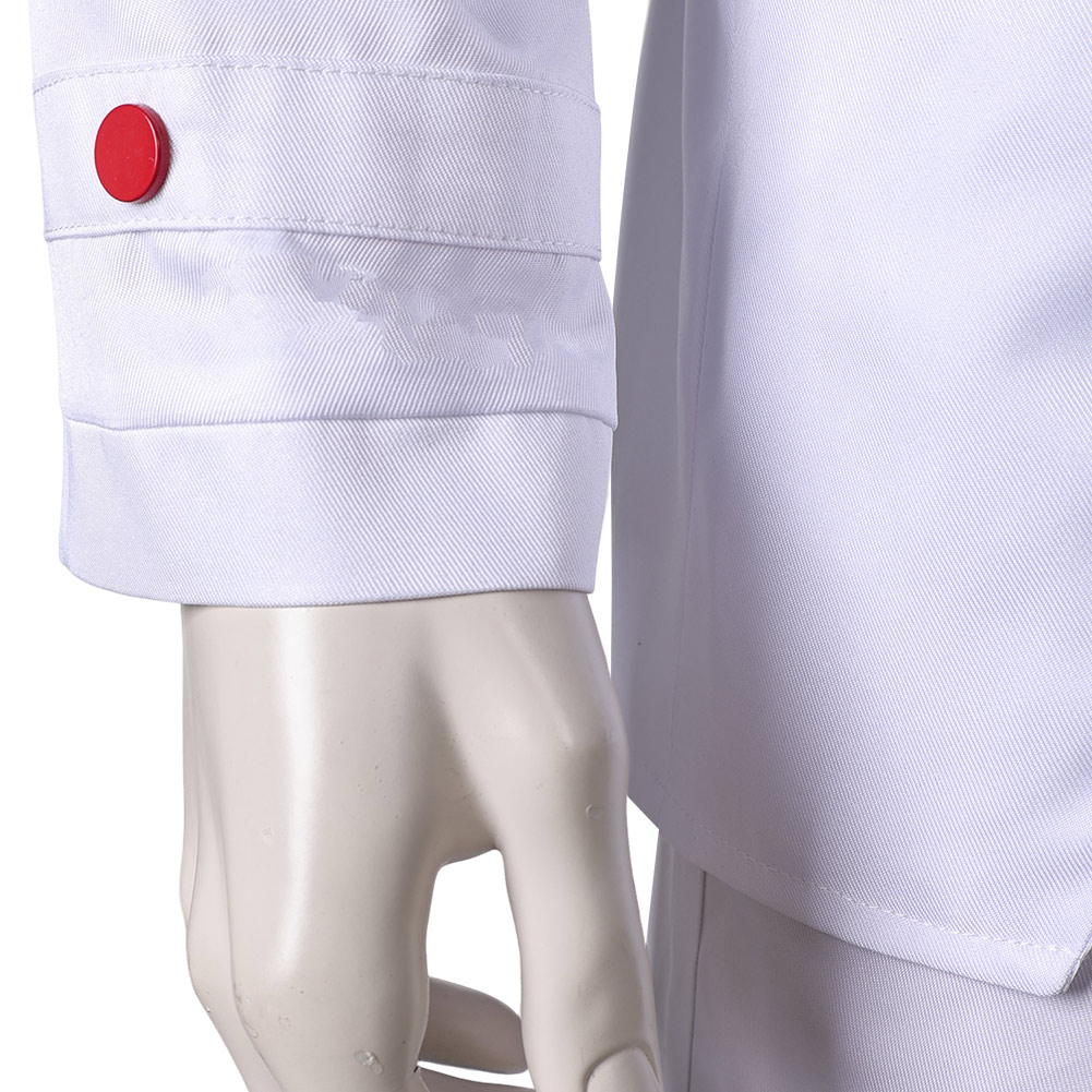 Danganronpa Kokichi Oma White Uniform Outfits Halloween Carnival Cosplay Costume