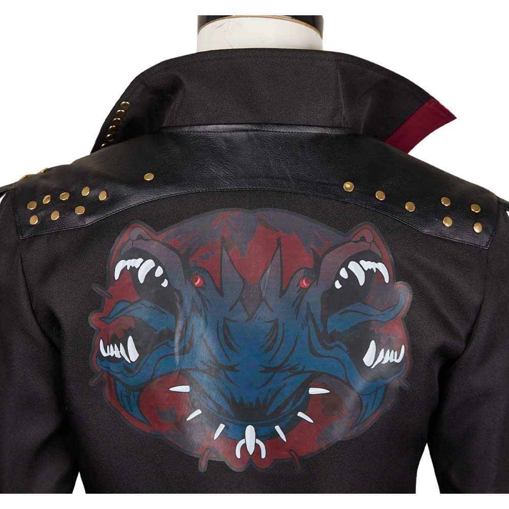 Arcane: League of Legends Season 2 Vi Black Jacket Fullset Outfits Halloween Carnival Cosplay Costume