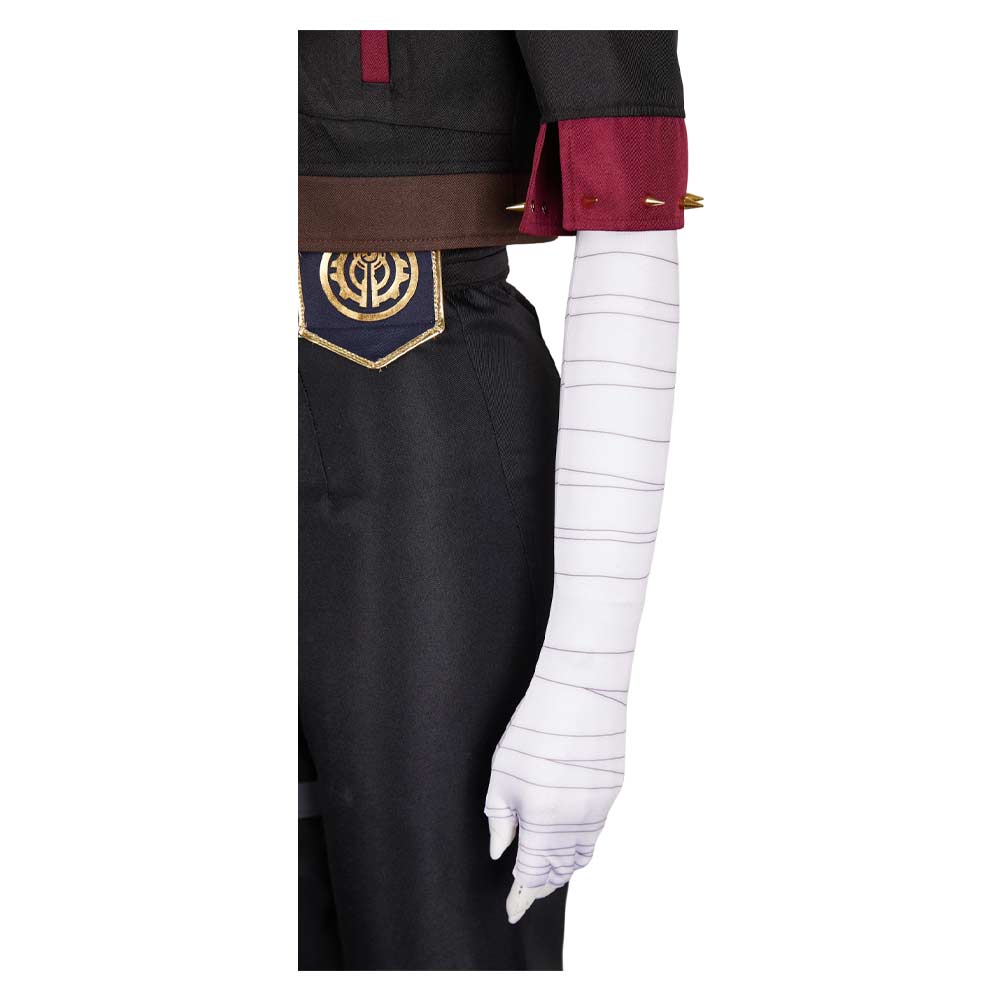 Arcane: League of Legends Season 2 Vi Black Jacket Fullset Outfits Halloween Carnival Cosplay Costume