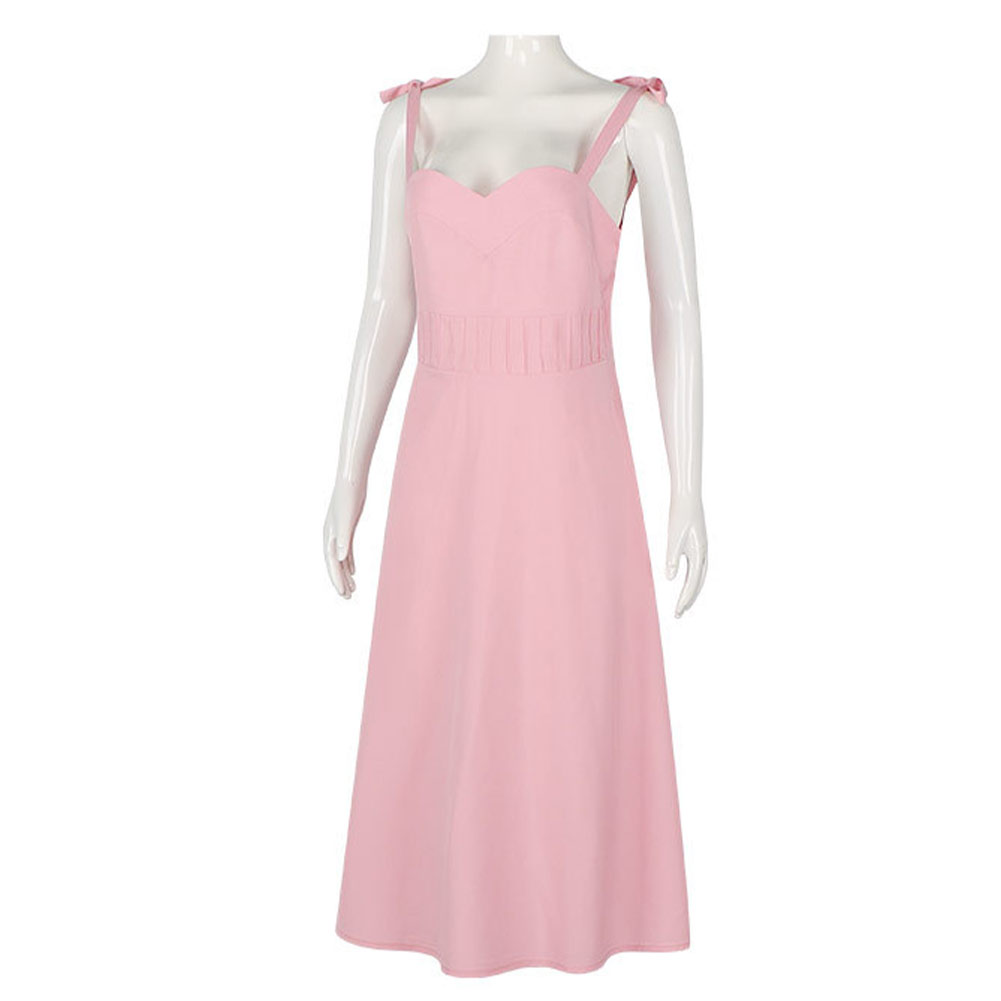 Apple Cider Vinegar (2025) Emily Pink Long Dress Outfits Halloween Carnival Cosplay Costume