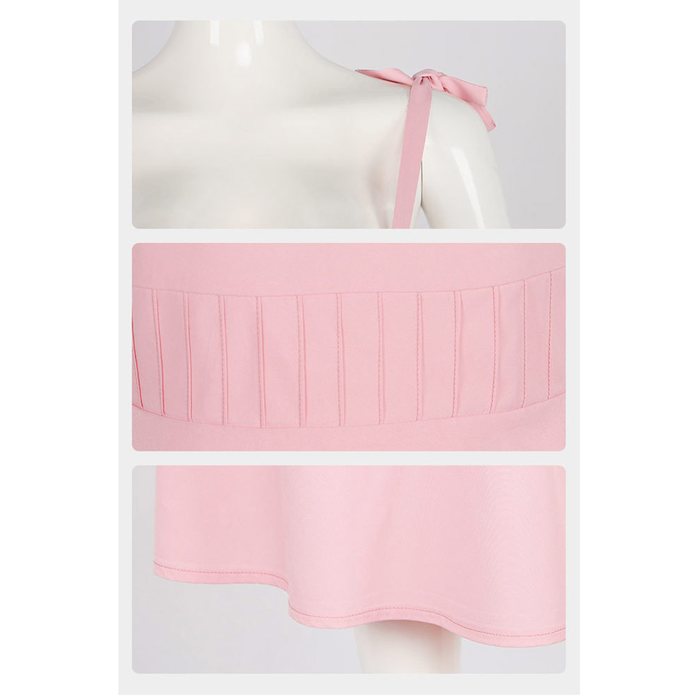 Apple Cider Vinegar (2025) Emily Pink Long Dress Outfits Halloween Carnival Cosplay Costume