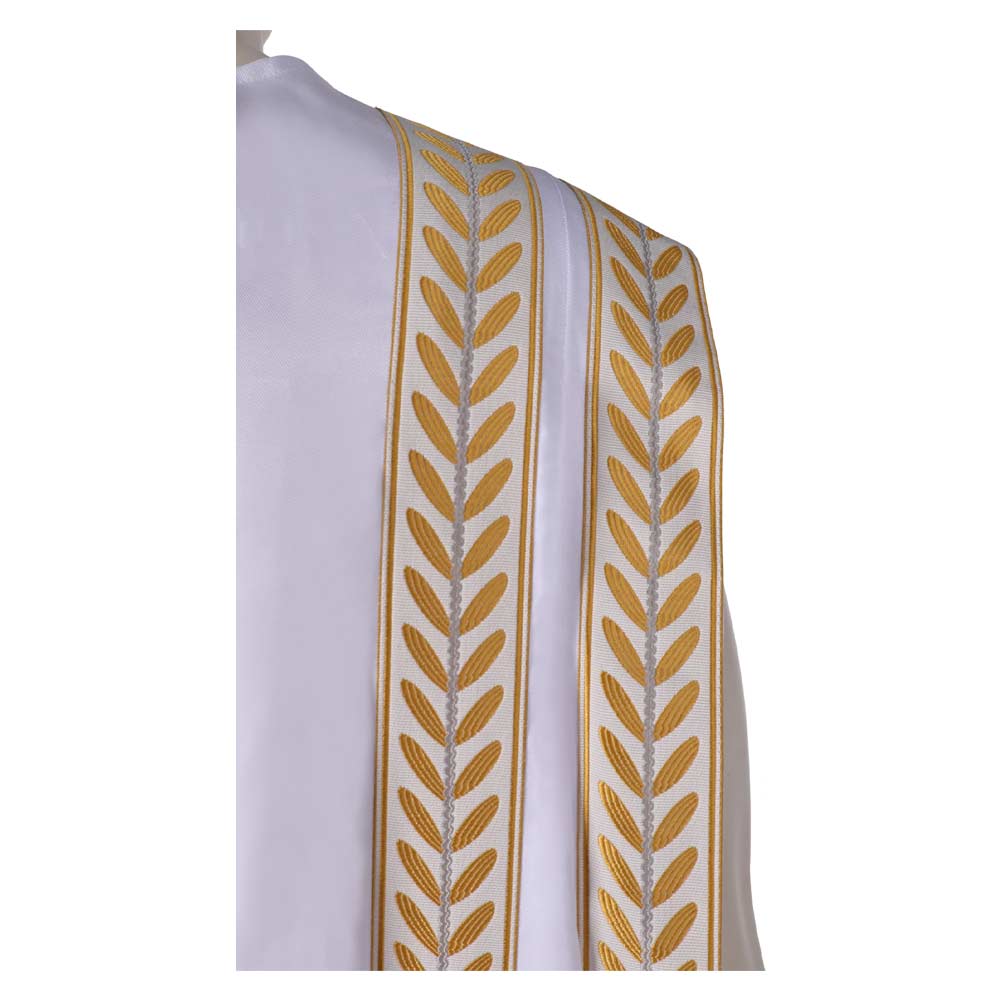 Gladiator Marcus Acacius White Cloak Outfits Halloween Carnival Costume