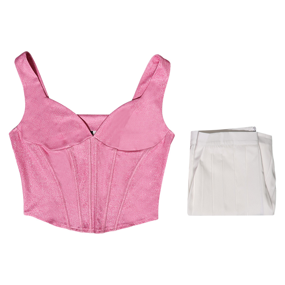 The Substance Sue Women Pink Dress Outfits Halloween Carnival Cosplay Costume