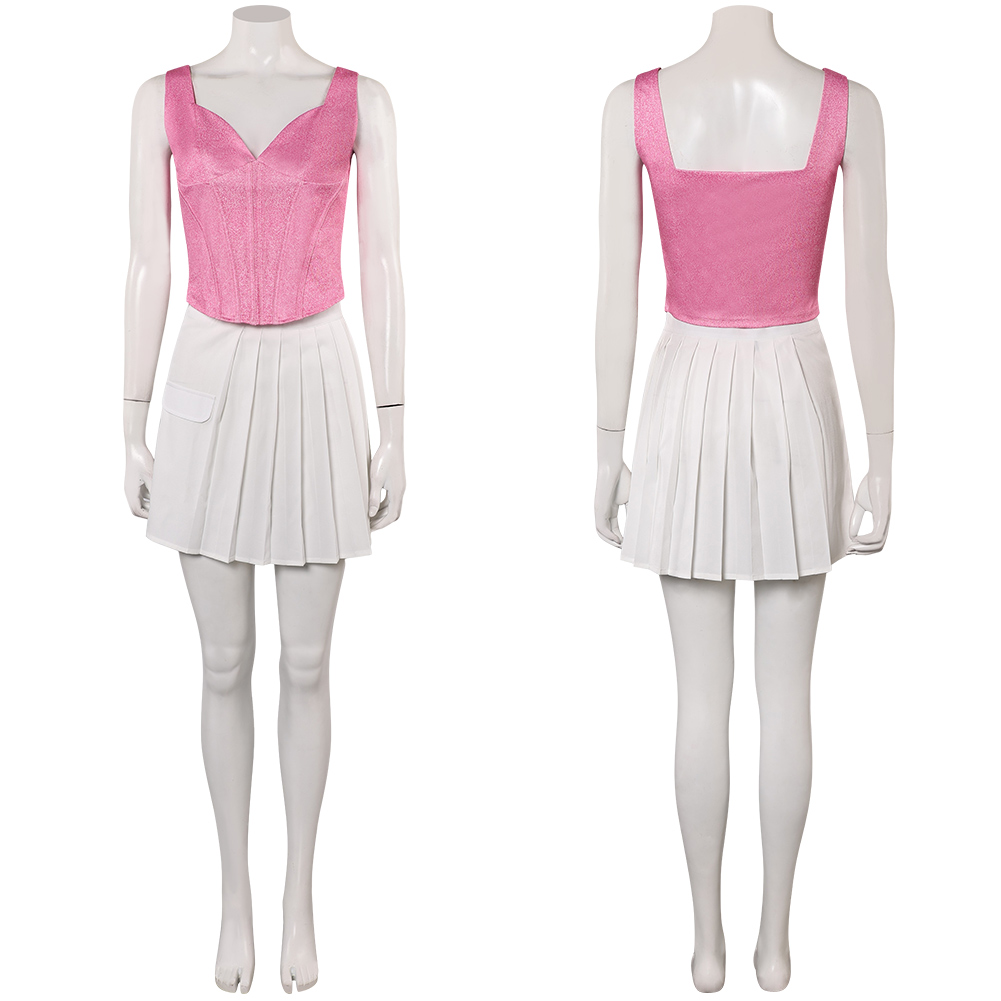 The Substance Sue Women Pink Dress Outfits Halloween Carnival Cosplay Costume