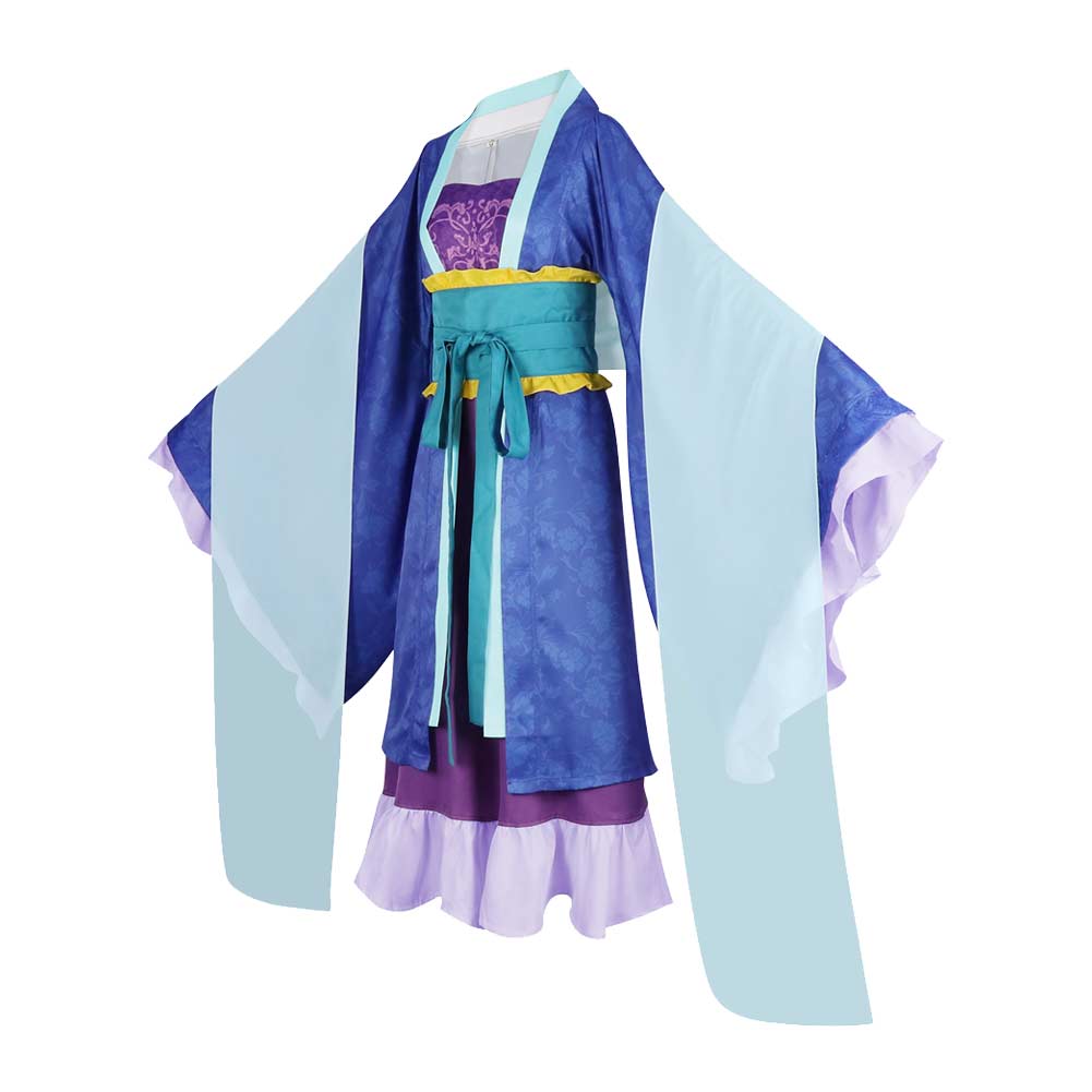 The Apothecary Diaries Season 2 Lihua Blue Dress Outfits Halloween Carnival Cosplay Costume