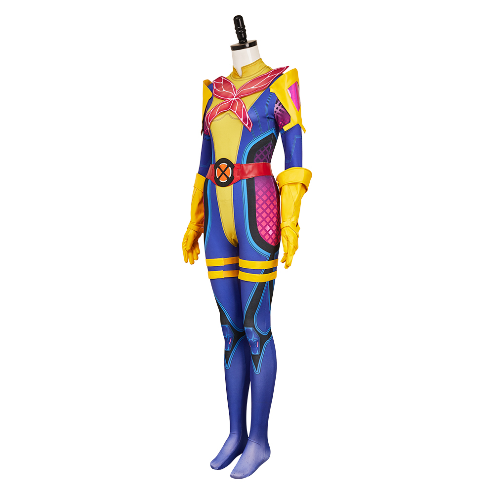 Rivals Psylocke Retro X-Unifrom Women Jumpsuit Outfits Halloween Carnival Party Cosplay Costume