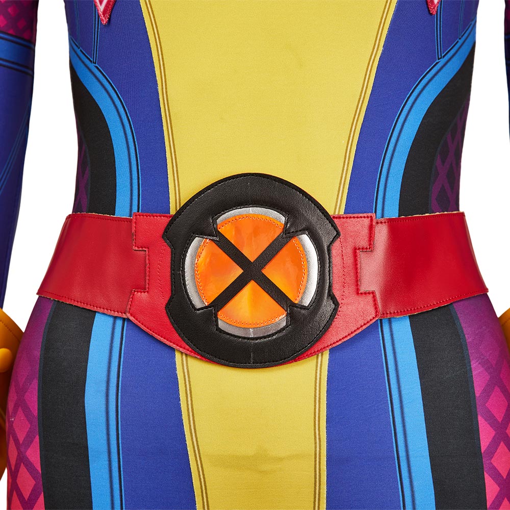 Rivals Psylocke Retro X-Unifrom Women Jumpsuit Outfits Halloween Carnival Party Cosplay Costume