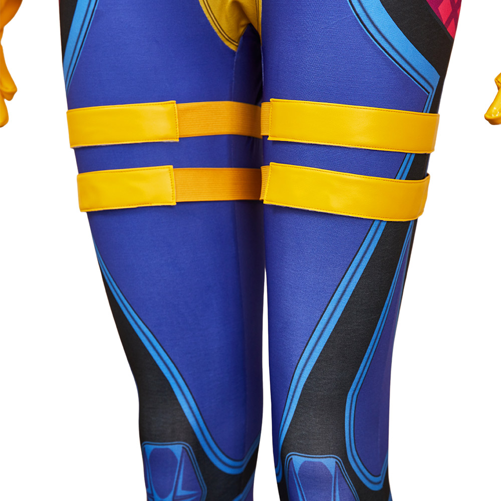 Rivals Psylocke Retro X-Unifrom Women Jumpsuit Outfits Halloween Carnival Party Cosplay Costume
