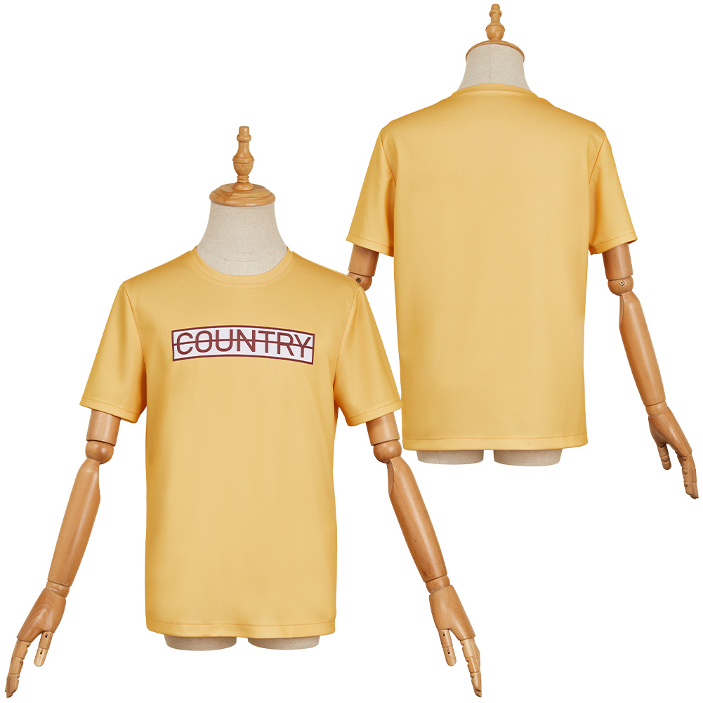 SAKAMOTO DAYS (2025) Taro Sakamoto Yellow Shirt Outfits Halloween Carnival Cosplay Costume