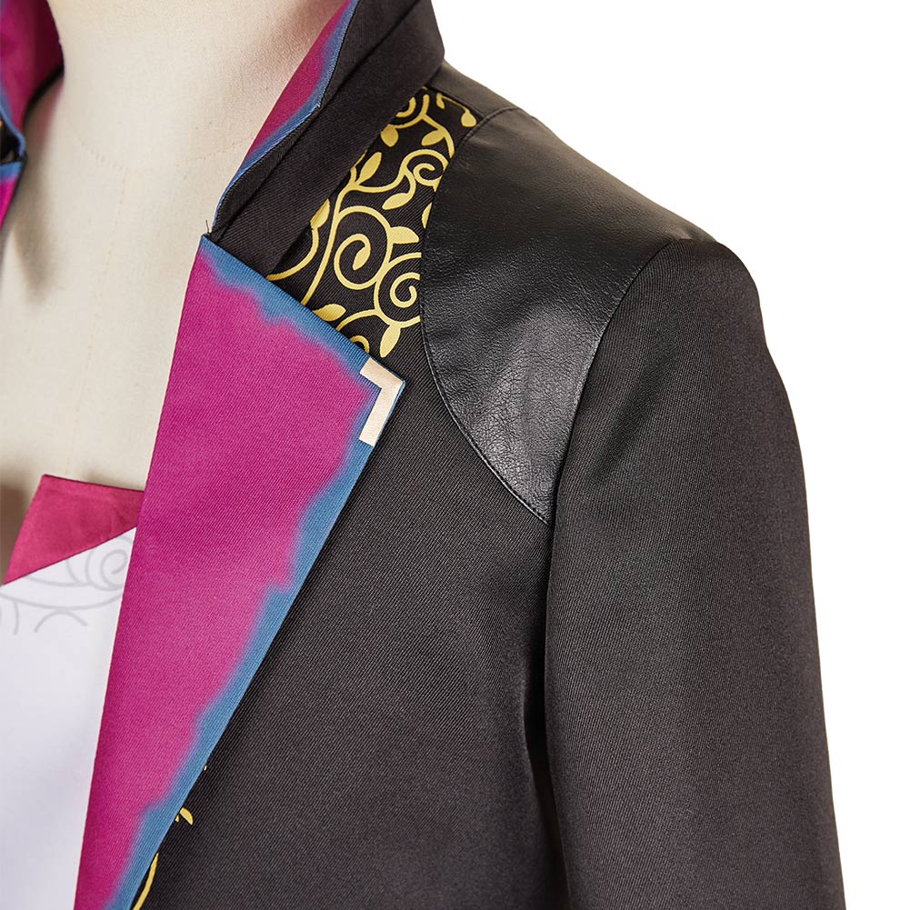 Arcane: League of Legends Season 2 Powder White Dress Outfits Halloween Carnival Cosplay Costume