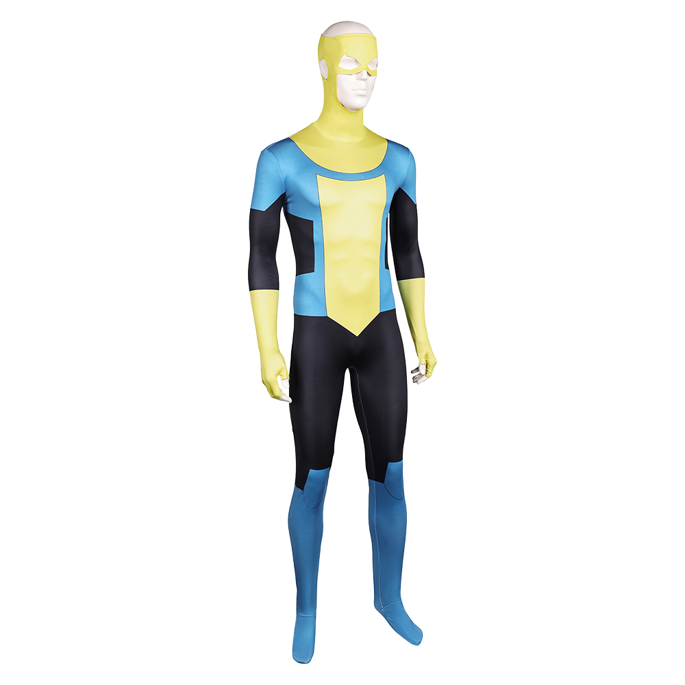 Invincible Season 3 Mark Grayson Men Jumpsuit ver.2 Outfits Halloween Carnival Cosplay Costume