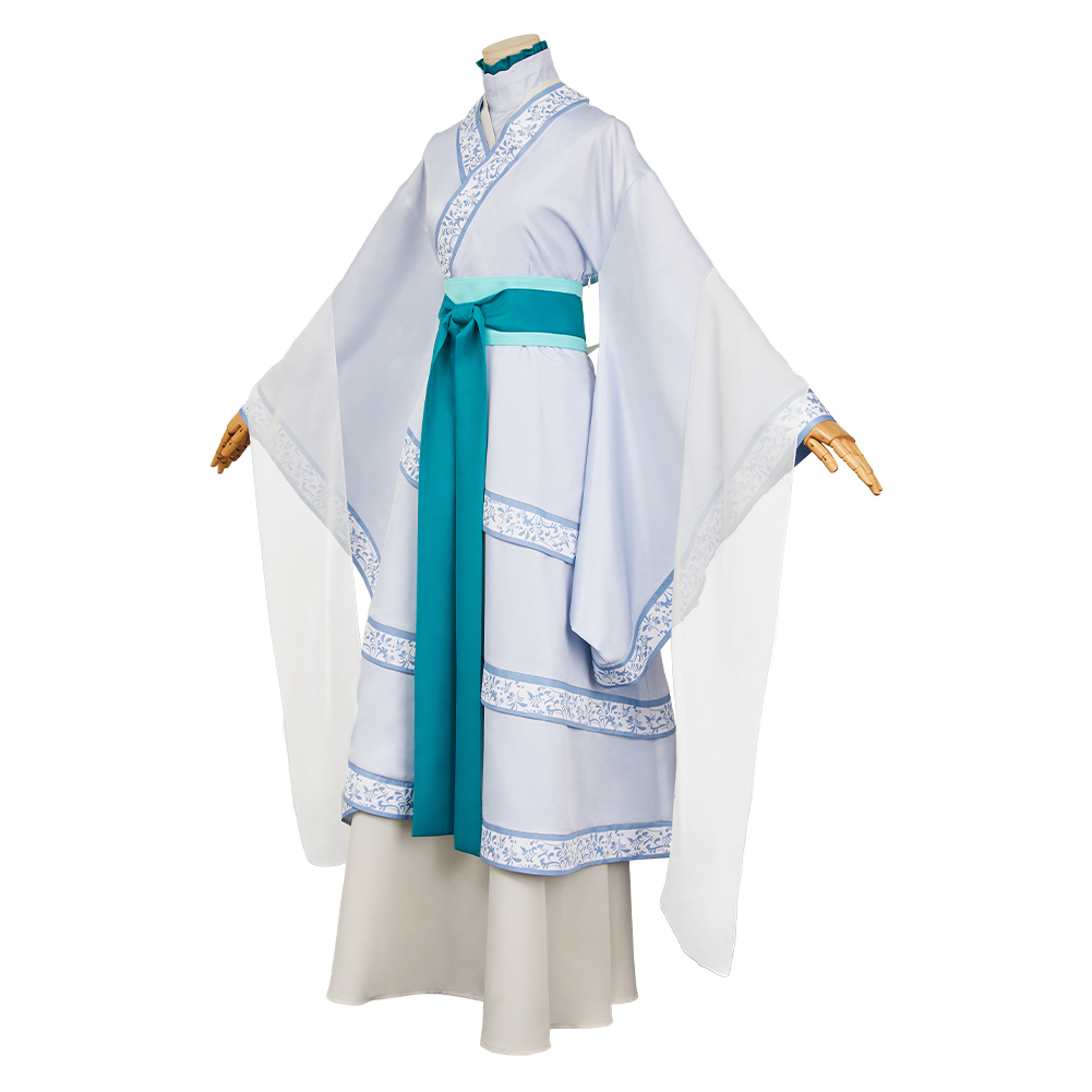 The Apothecary Diaries Season 2 Jinshi White Dress Outfits Halloween Carnival  Cosplay Costume