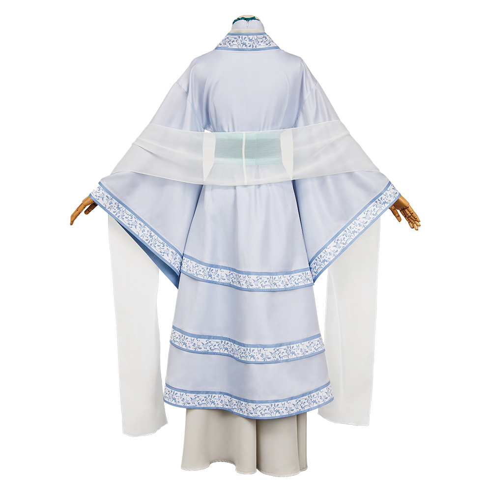 The Apothecary Diaries Season 2 Jinshi White Dress Outfits Halloween Carnival  Cosplay Costume