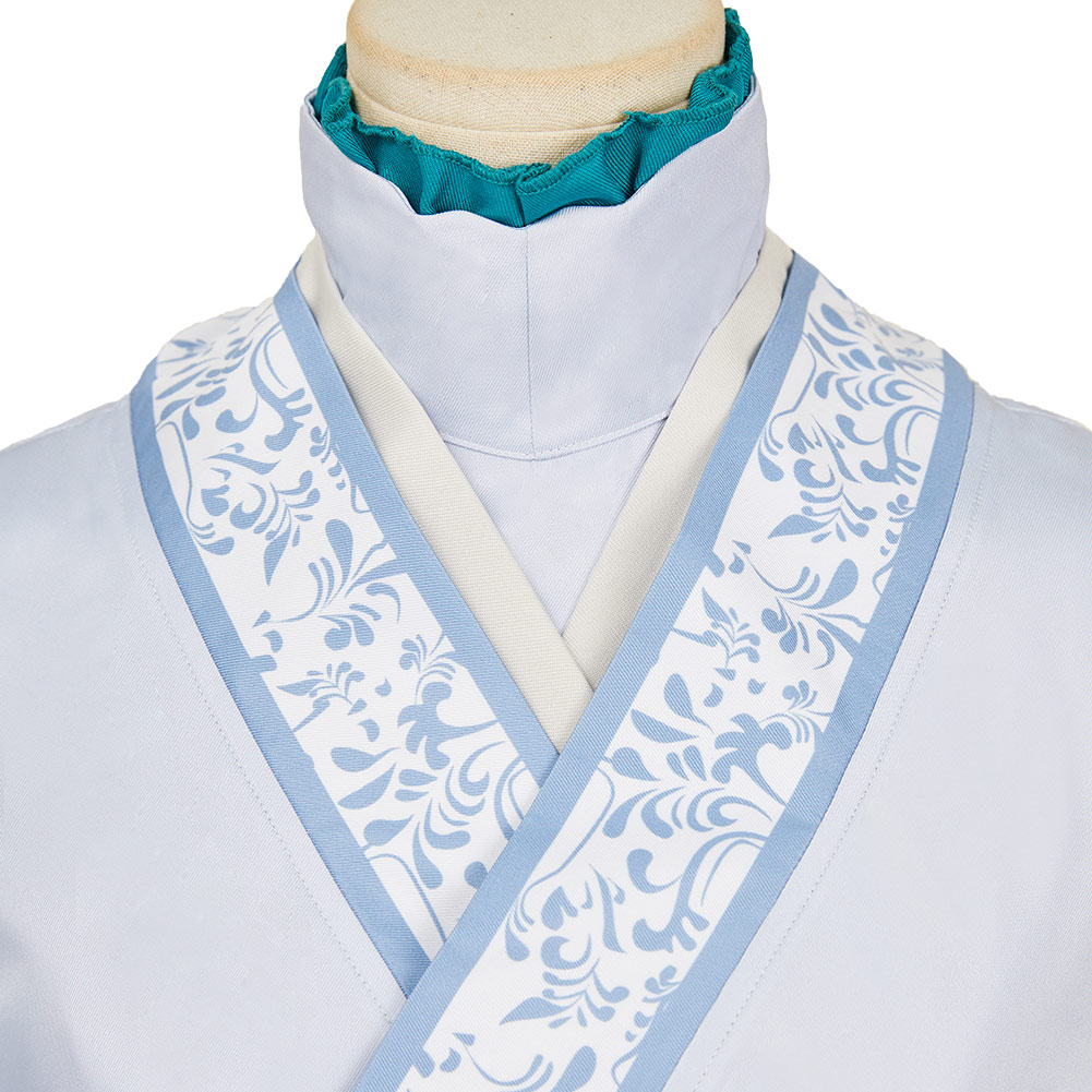 The Apothecary Diaries Season 2 Jinshi White Dress Outfits Halloween Carnival  Cosplay Costume