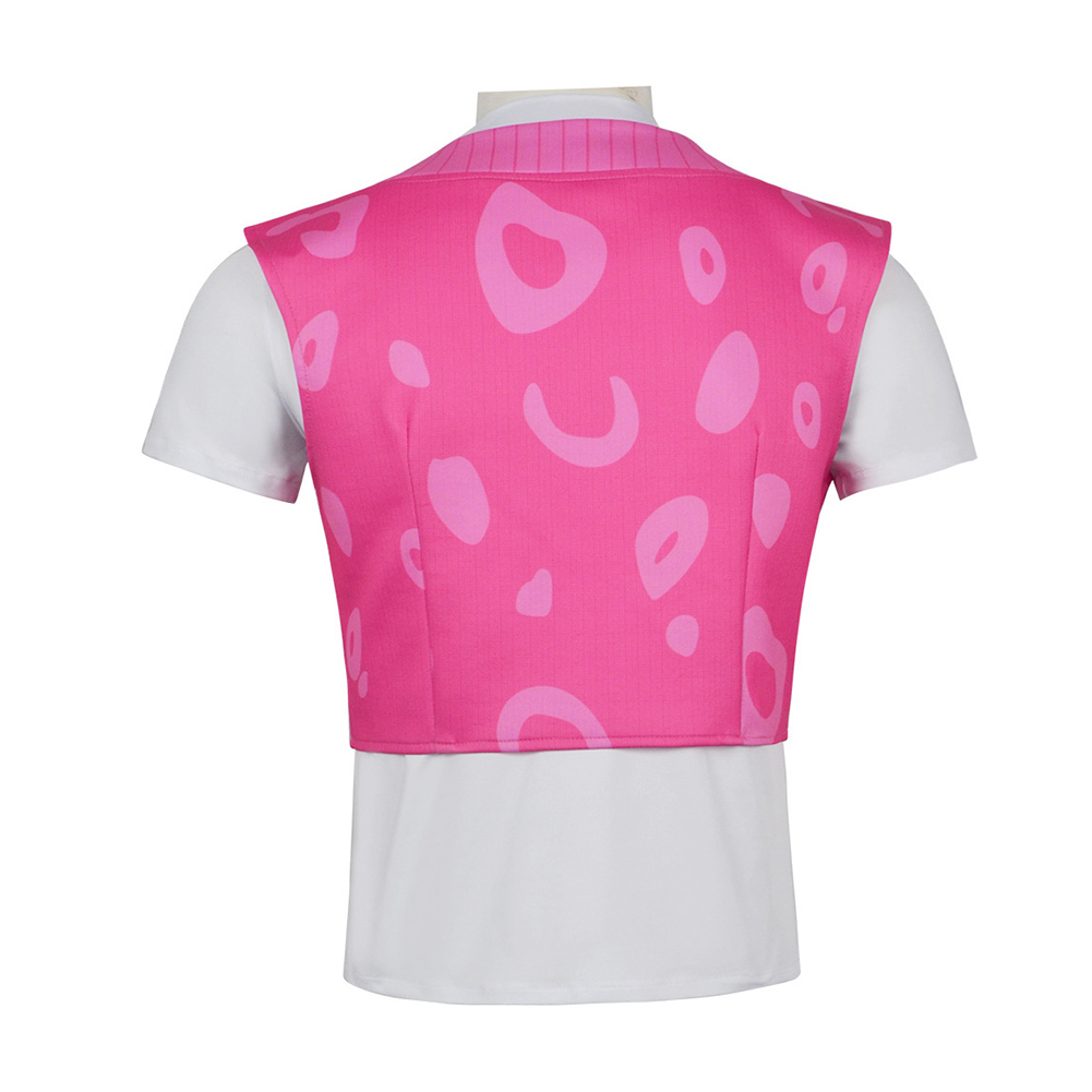 Kpop Demon Hunters Mystery Pink Top Halloween Carnival Party Cosplay Costume