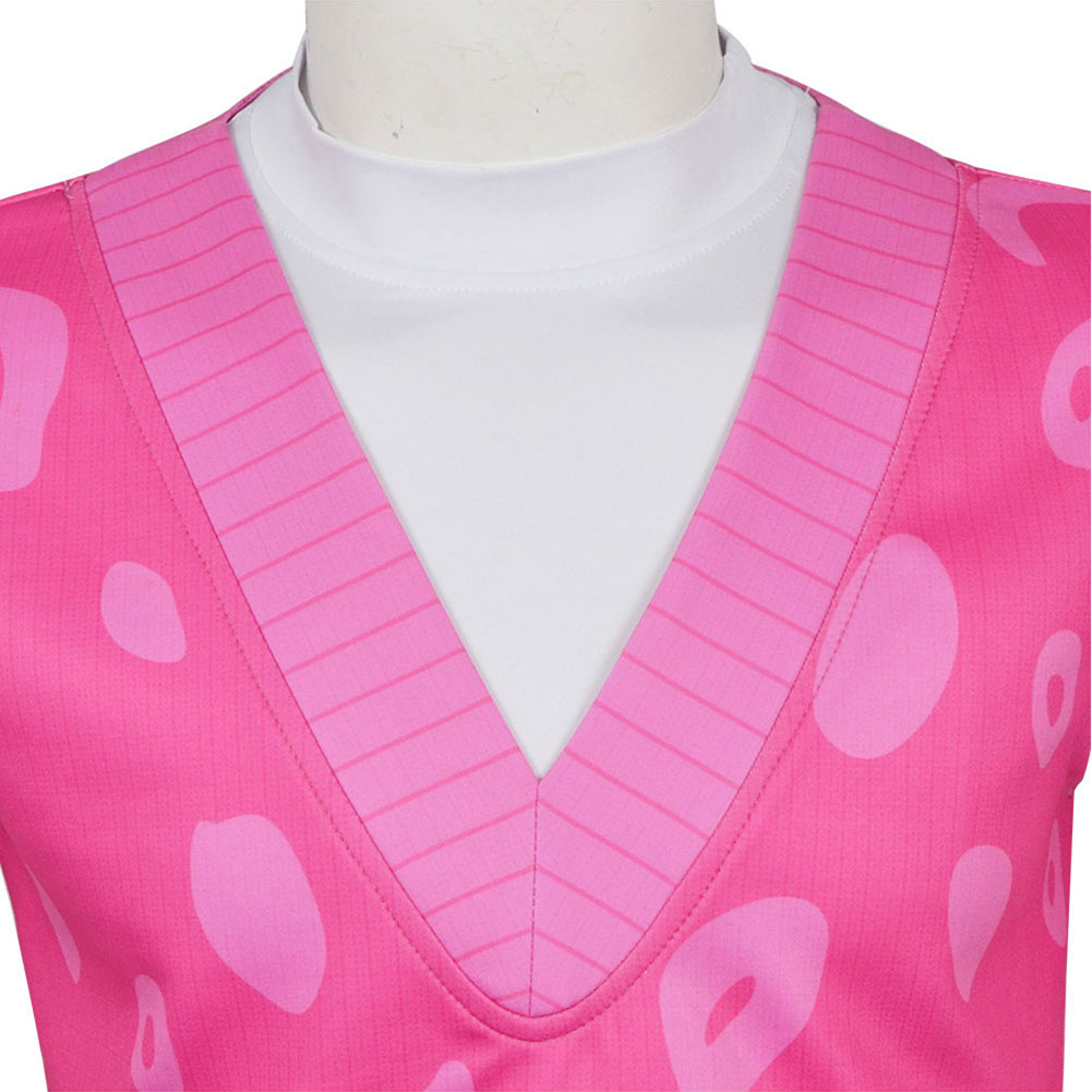 Kpop Demon Hunters Mystery Pink Top Halloween Carnival Party Cosplay Costume