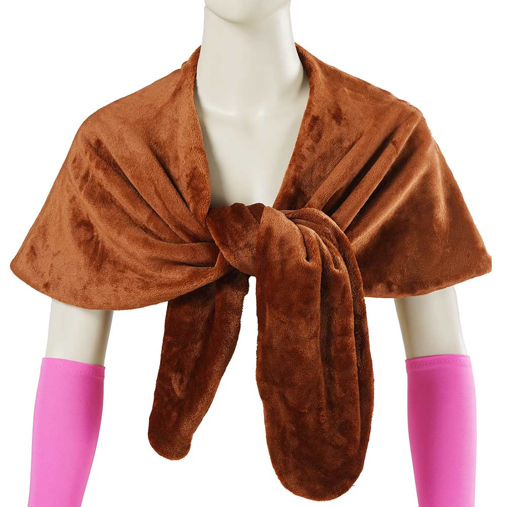 National Lampoon's Christmas Vacation Clark Shawl Hat Cloves 3 Pcs Outfits Christmas Cosplay Costume