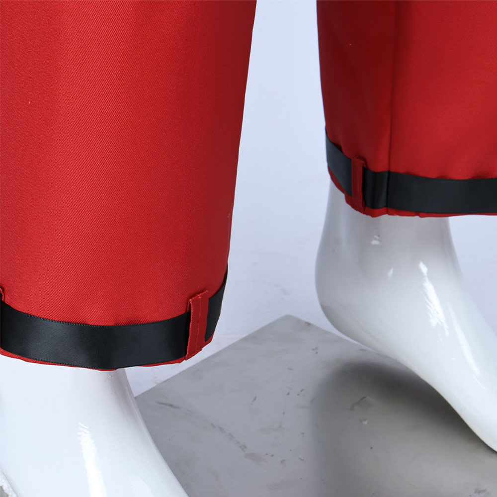 Zombies 4 Victor Men Red Jacket Shirt Pants Set Halloween Carnival Party Cosplay Costume