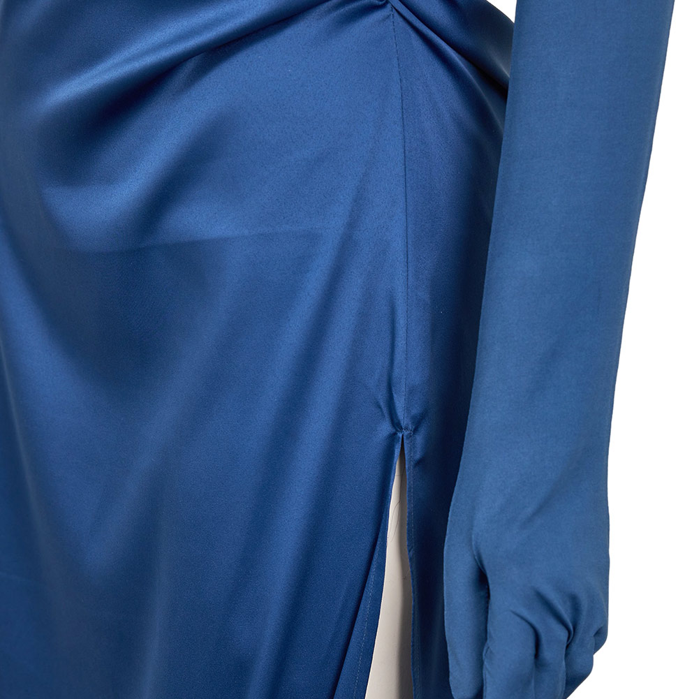 Dispatch Mandy Blue Dress Outfits Halloween Carnival Cosplay Costume