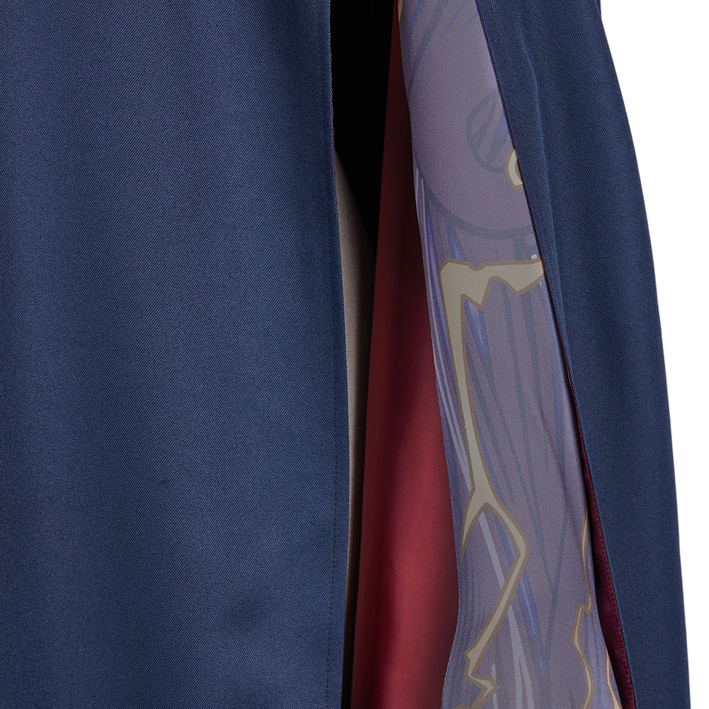 Arcane: League of Legends Season 2 Viktor Blue Cloak Outfits Halloween Carnival Cosplay Costume