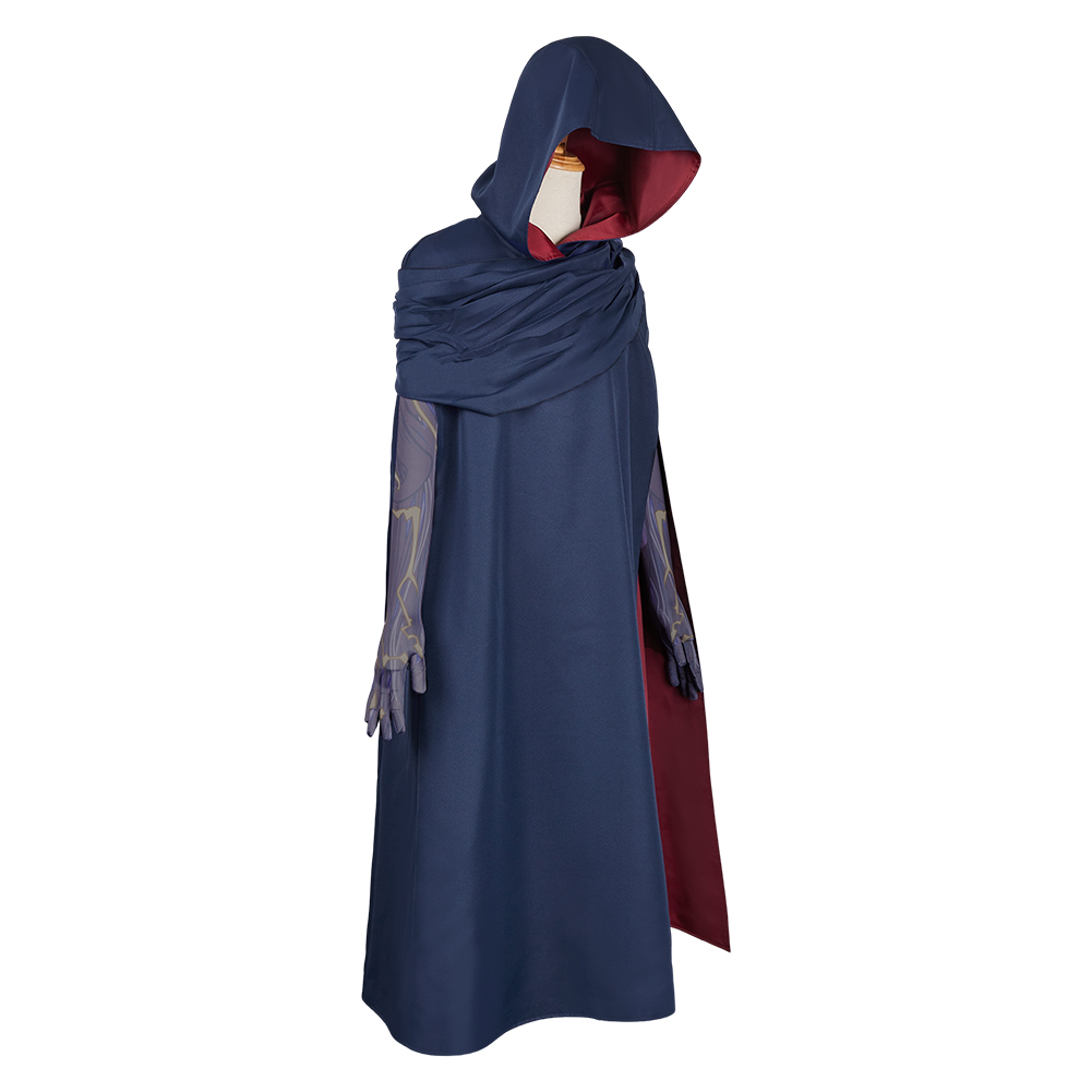 Arcane: League of Legends Season 2 Viktor Blue Cloak Outfits Halloween Carnival Cosplay Costume