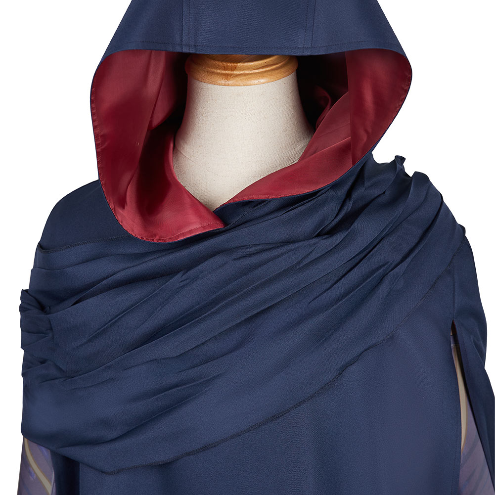 Arcane: League of Legends Season 2 Viktor Blue Cloak Outfits Halloween Carnival Cosplay Costume