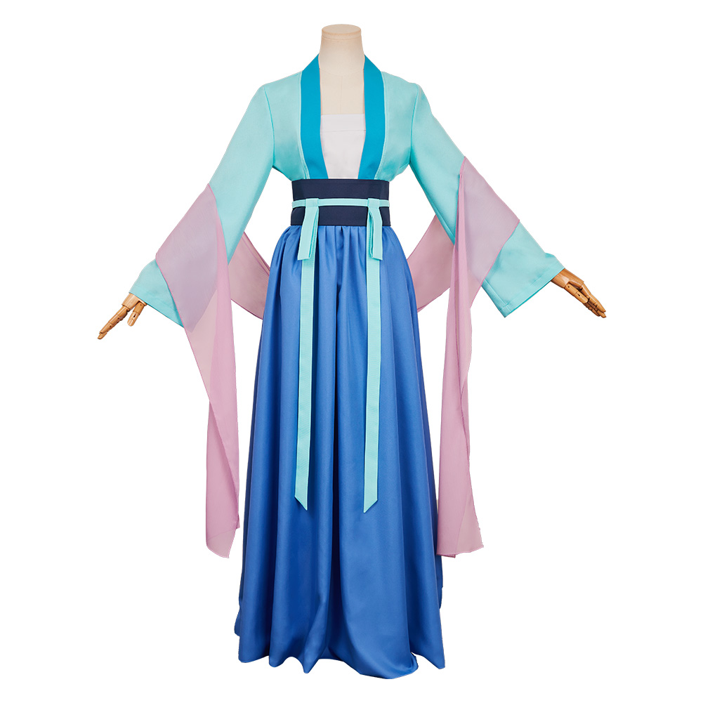 The Apothecary Diaries Season 2 Maomao Green Hanfu Dress Outfits Halloween Carnival Cosplay Costume