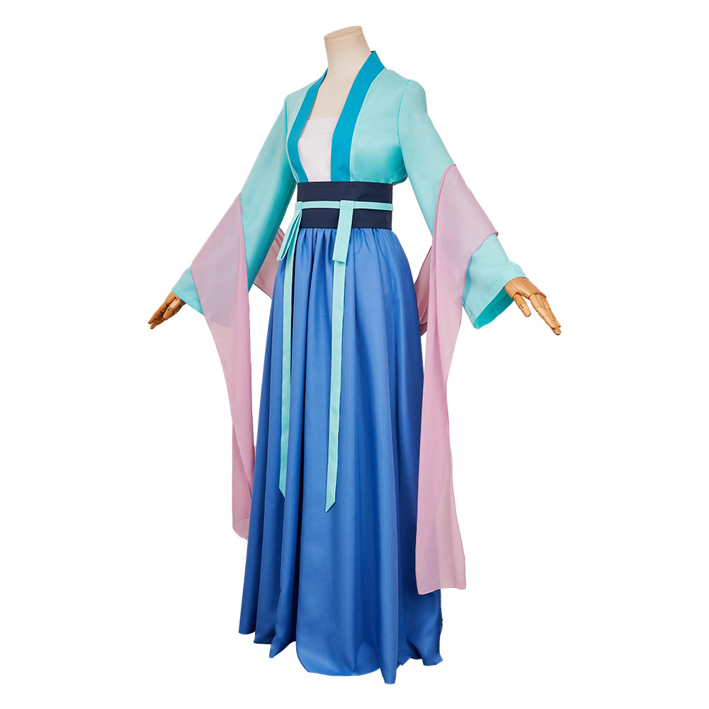 The Apothecary Diaries Season 2 Maomao Green Hanfu Dress Outfits Halloween Carnival Cosplay Costume