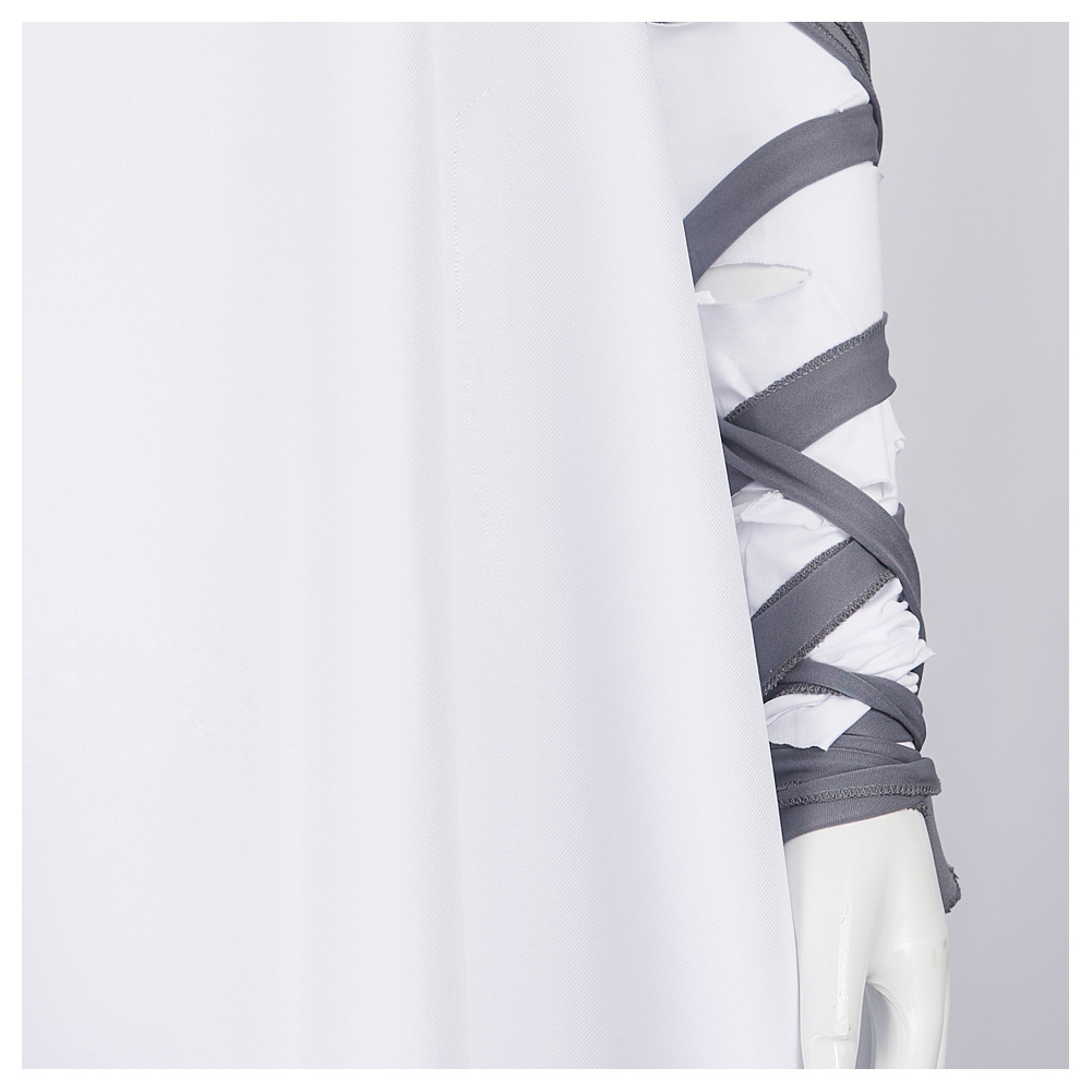 Frankenstein Elizabeth Women White Outfit Halloween Carnival Cosplay Costume