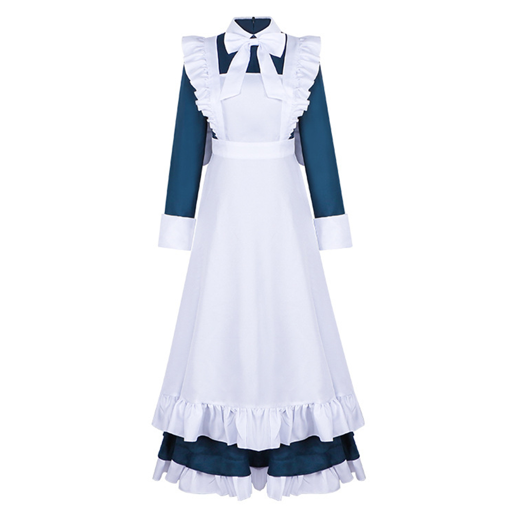 Mechanical Marie the Robot Maid French Maiden Dress Halloween Carnival Party Cosplay Costume