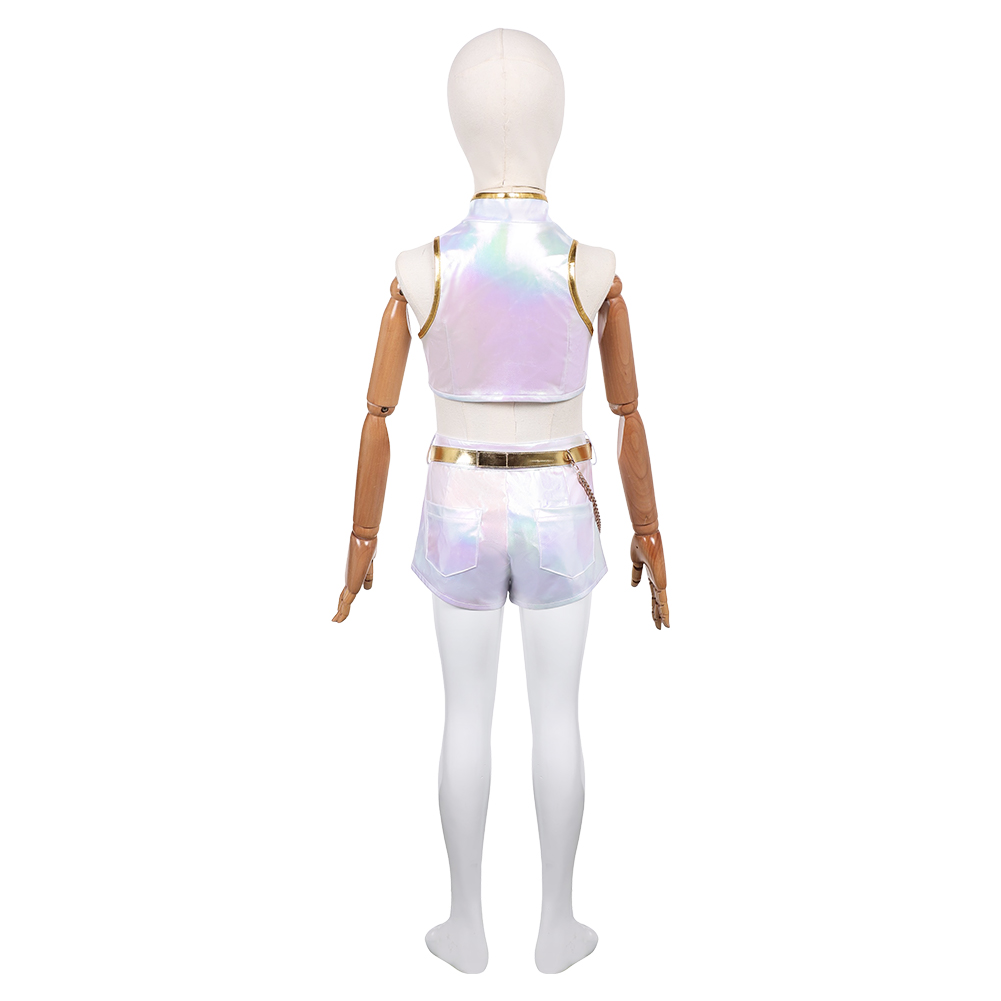 Kpop Demon Hunters Rumi What it Sounds Like Kids Children Halloween Carnival Party Cosplay Costume