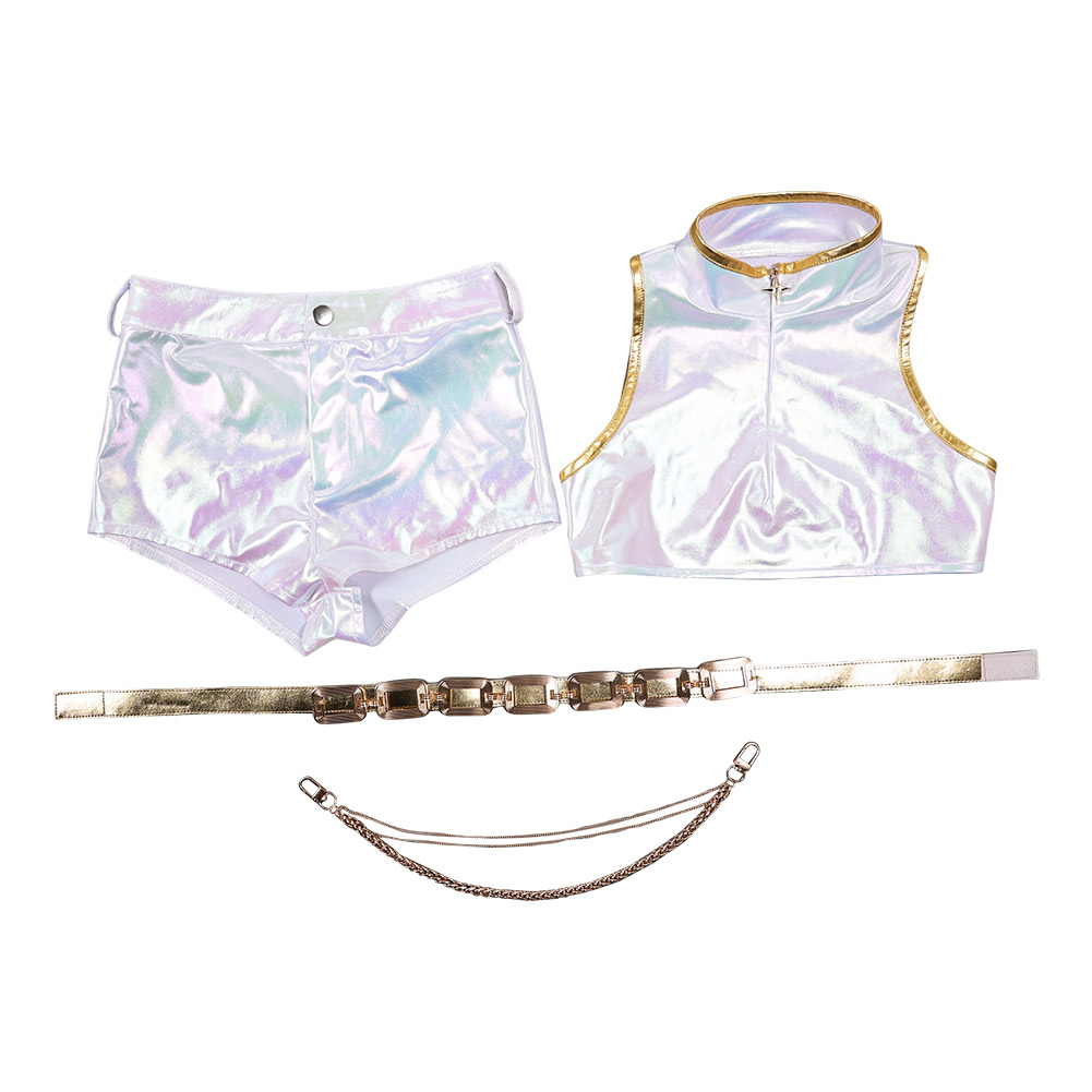 Kpop Demon Hunters Rumi What it Sounds Like Kids Children Halloween Carnival Party Cosplay Costume