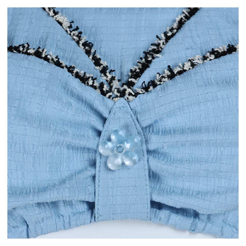 Padmé Amidala Women Blue Top Dress Set Halloween Carnival Party Cosplay Costume