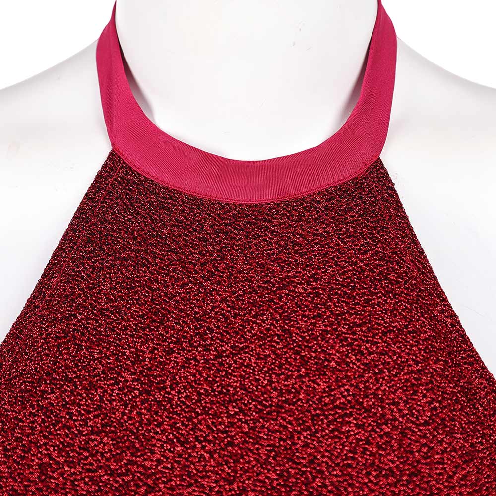 John Wick (2025) Eve Macarro Red Gown Halloween Carnival Party Cosplay Costume