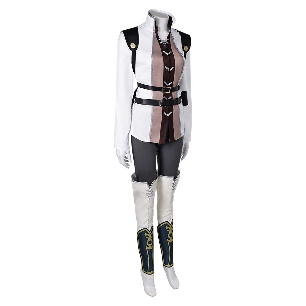 The Lord of the Rings:The war of rohirrim Hera White Knight Outfits Halloween Carnival Cosplay Cost