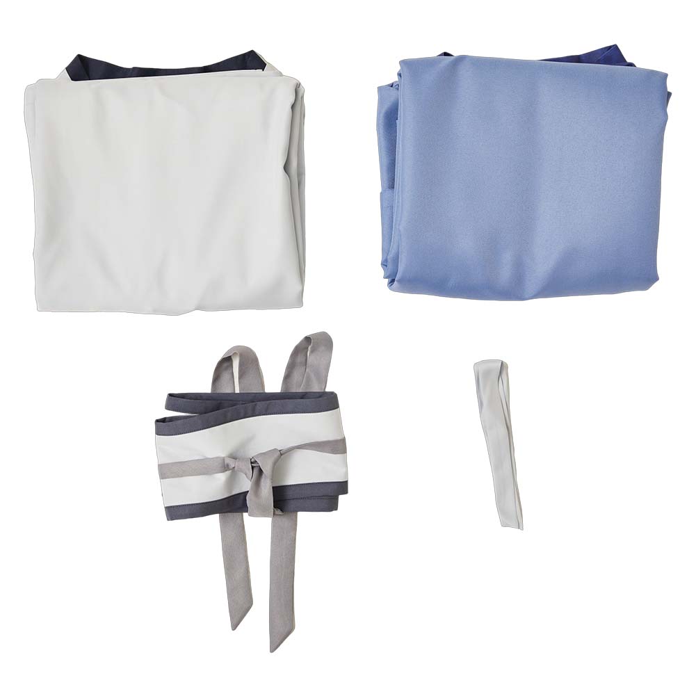 The Apothecary Diaries Season 2 Jinshi Light Blue Hanfu Outfits Halloween Carnival Cosplay Costume