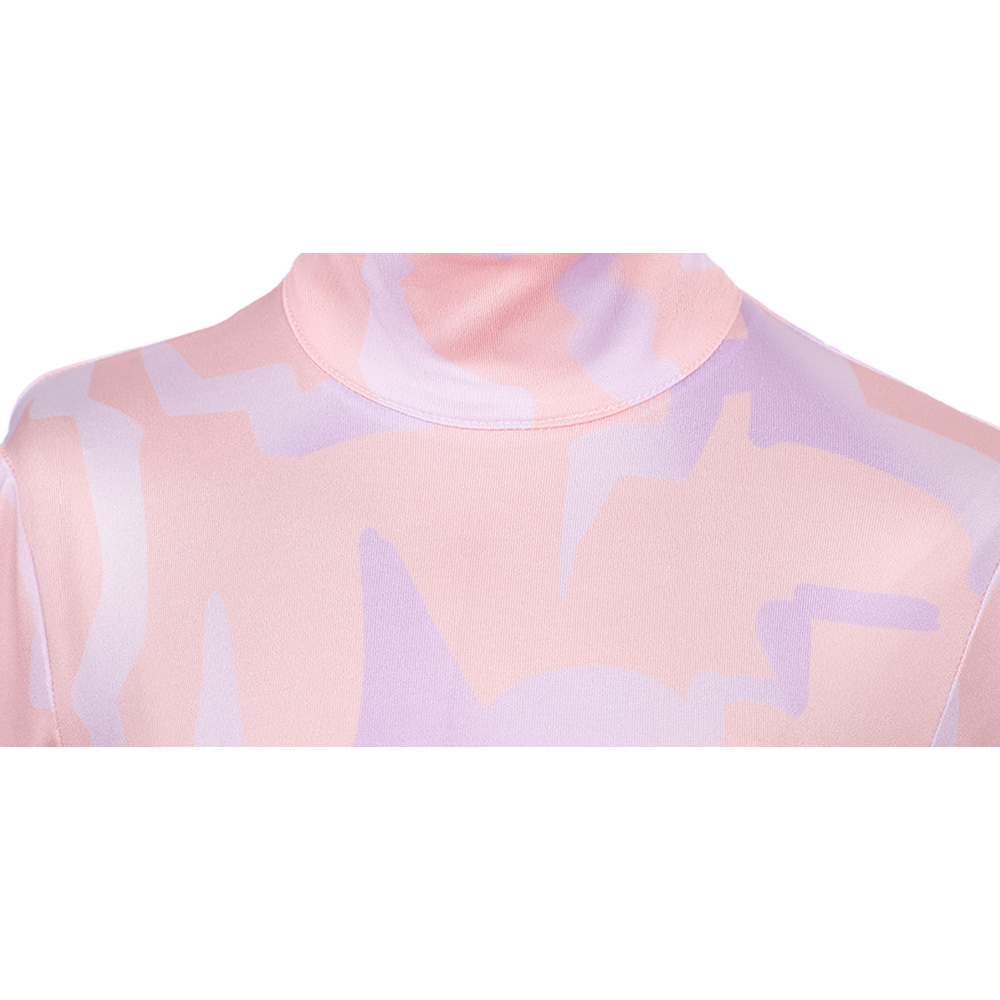 Kpop Demon Hunters Rumi Demon Pattern Jumpsuit Kids Children Halloween Carnival Party Cosplay Costume