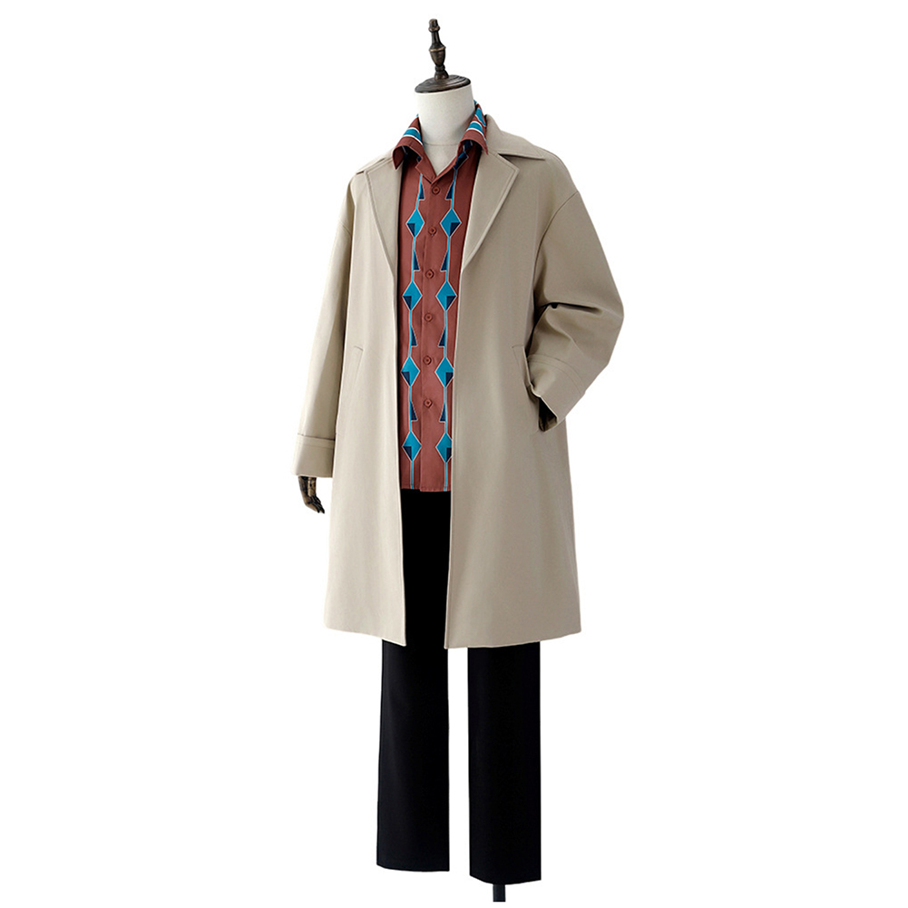 Sakamoto Days Yoichi Nagumo Coat Shirt Outfits Halloween Carnival Cosplay Costume