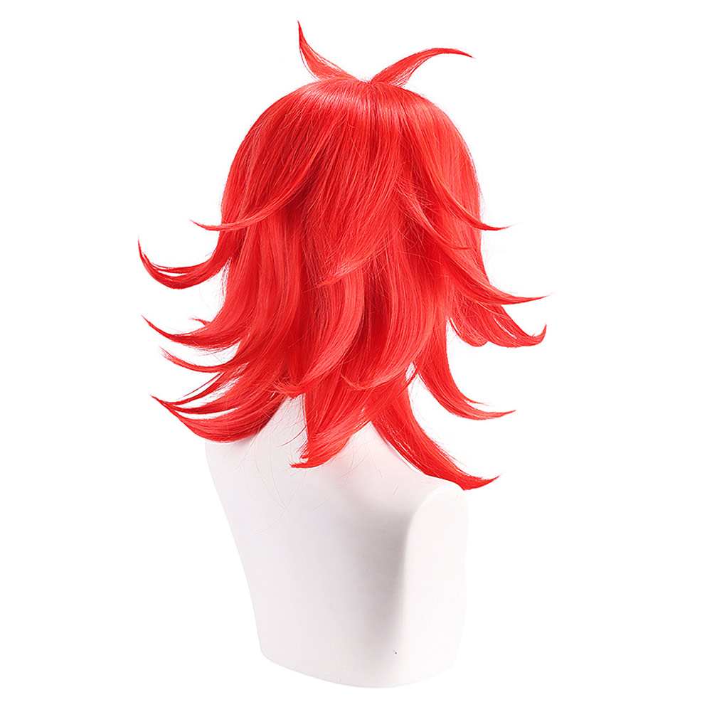 Hazbin Hotel (2024) Niffty Red Cosplay Wig Halloween Carnival Costume Accessories