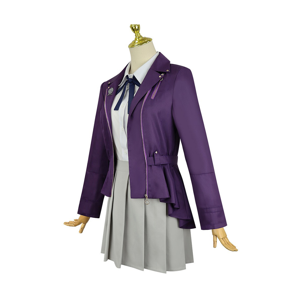 The Hundred Line Kirifuji Nozomi Women School Uniform Halloween Carnival Party Cosplay Costume